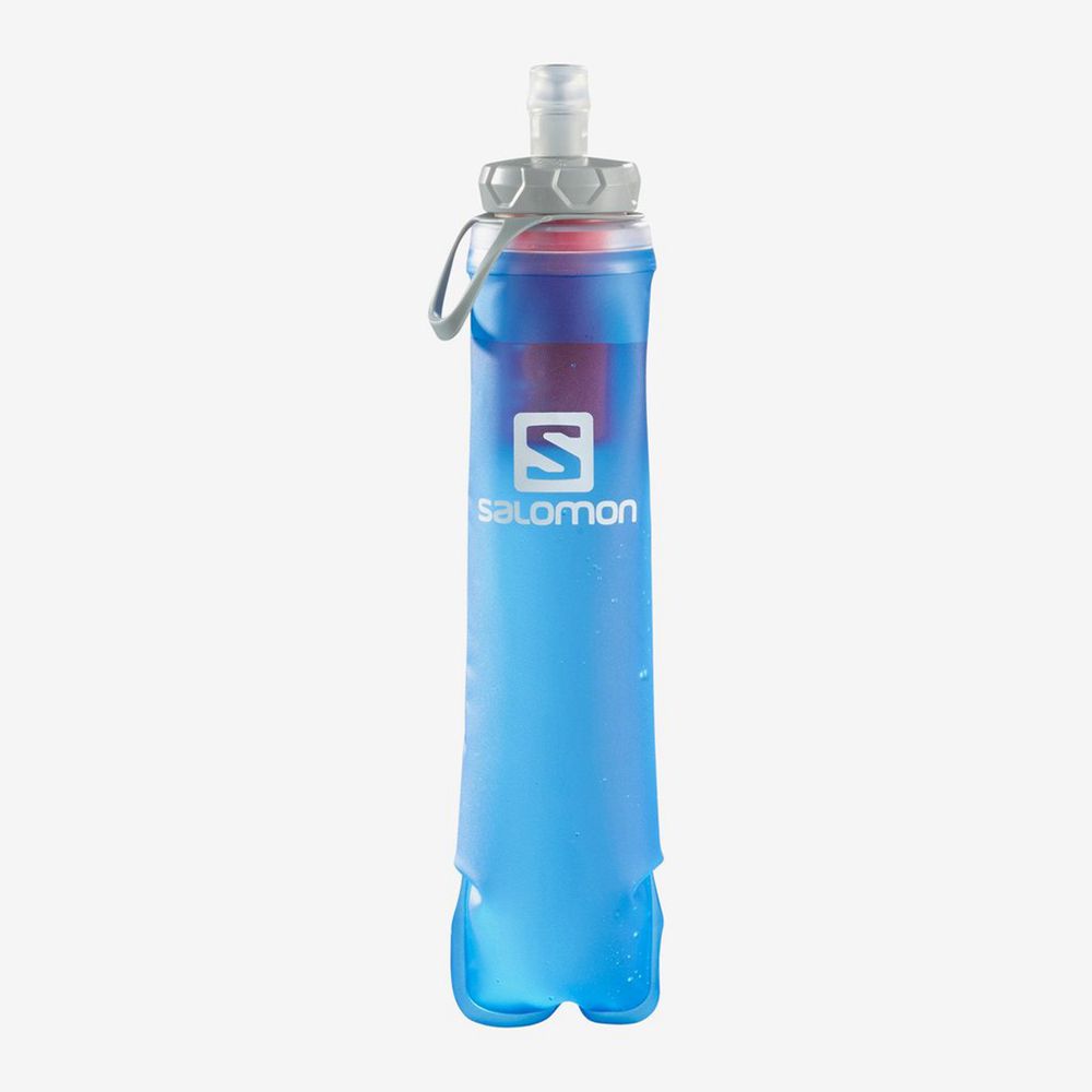 SALOMON SOFT FLASK 500ML/17OZ XA Philippines - Women's Trail Running Packs - Blue | 654091-RLD